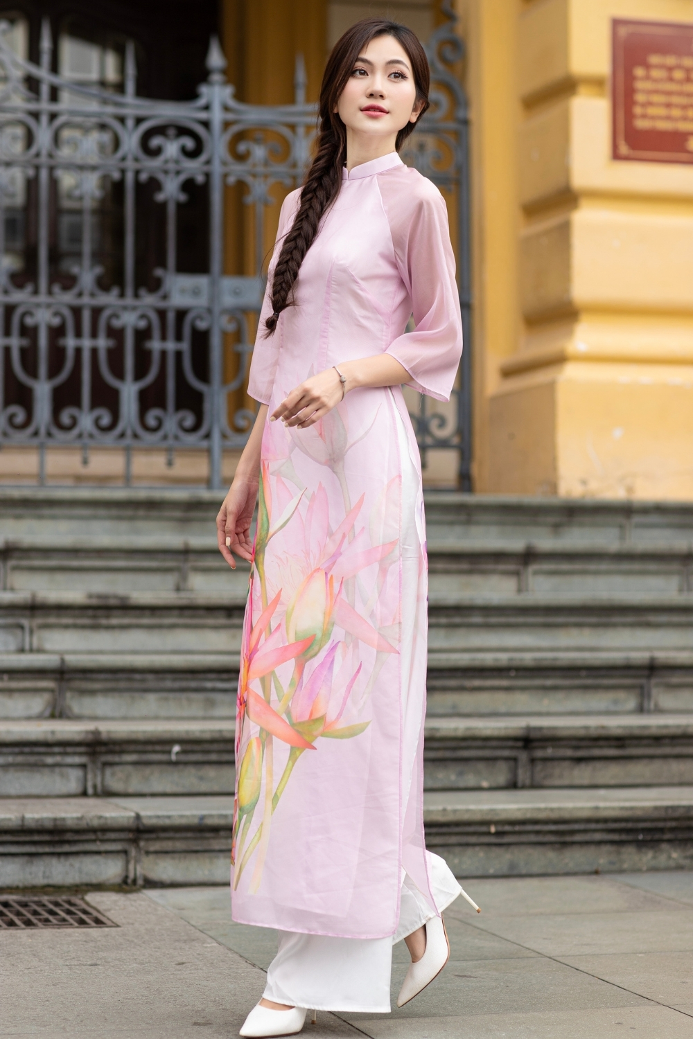  Áo dài Cẩm Liên 