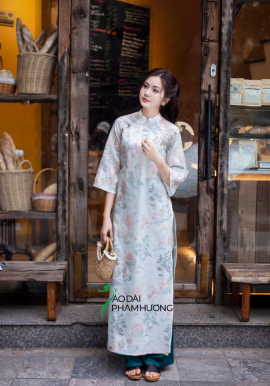  Áo dài Thủy Mặc xanh min 