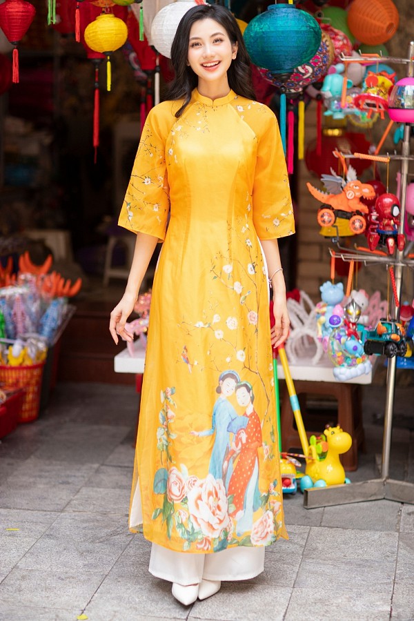  Áo dài Vân Du 